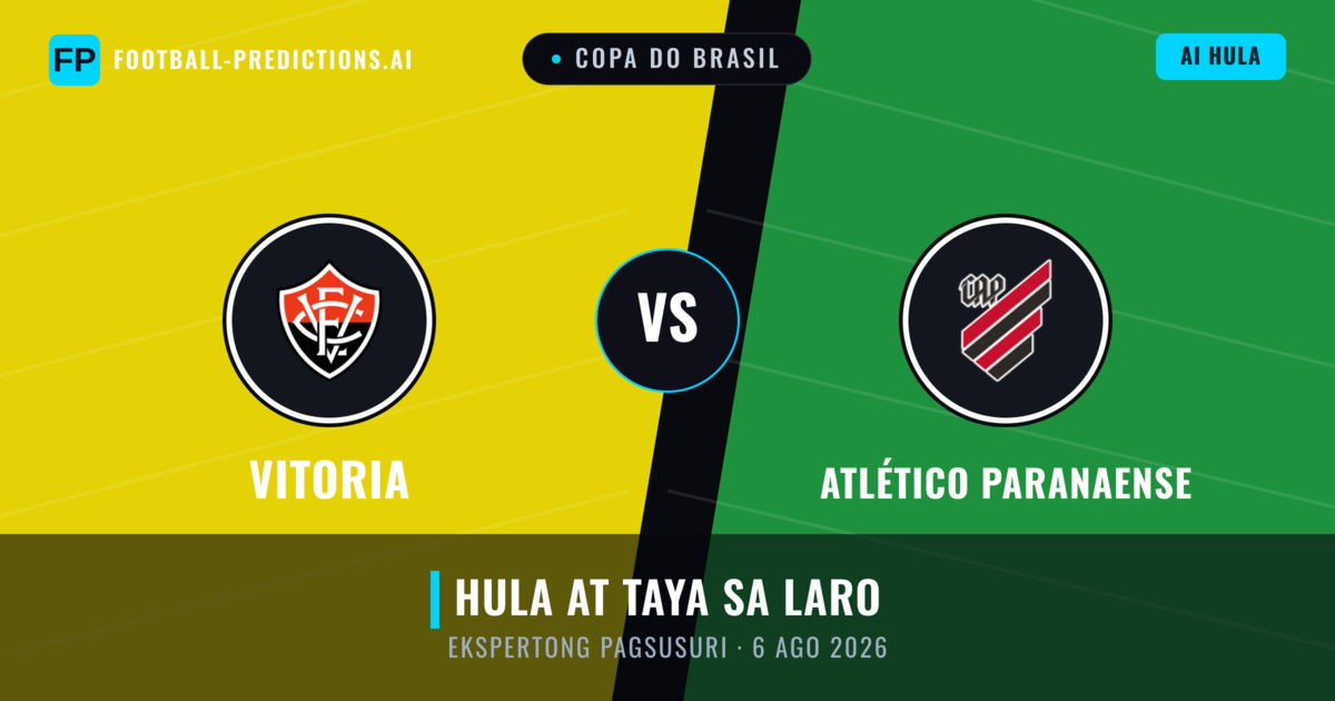 Vitoria vs Atlético Paranaense — hula at preview ng laban