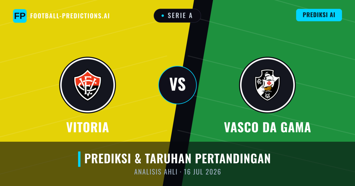Vitoria vs Vasco da Gama — prediksi dan pratinjau pertandingan
