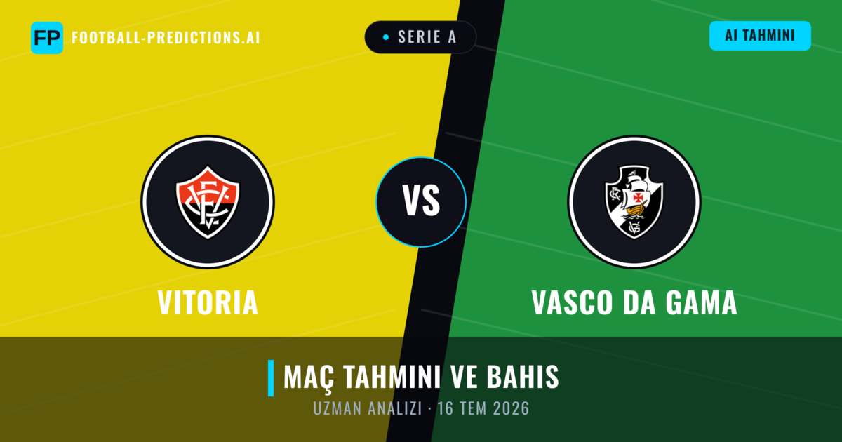 Vitoria - Vasco da Gama — maç tahmini ve önizleme