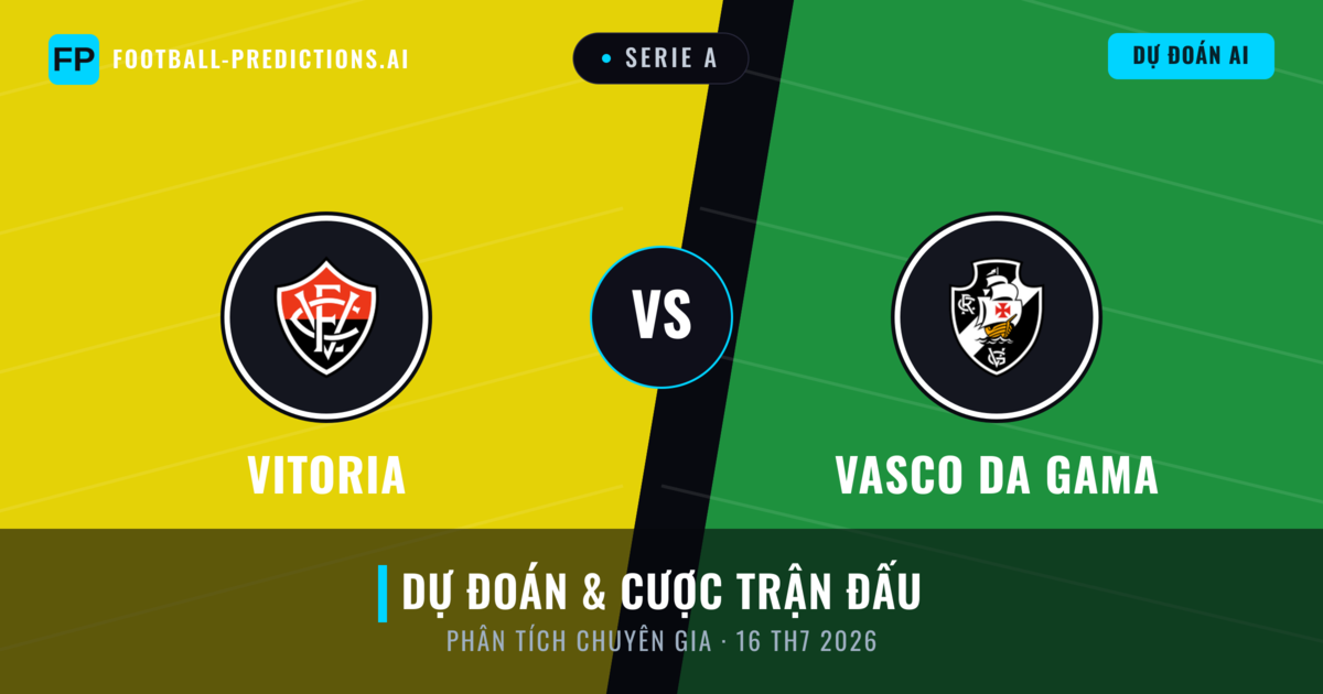 Vitoria vs Vasco da Gama — dự đoán và xem trước trận đấu