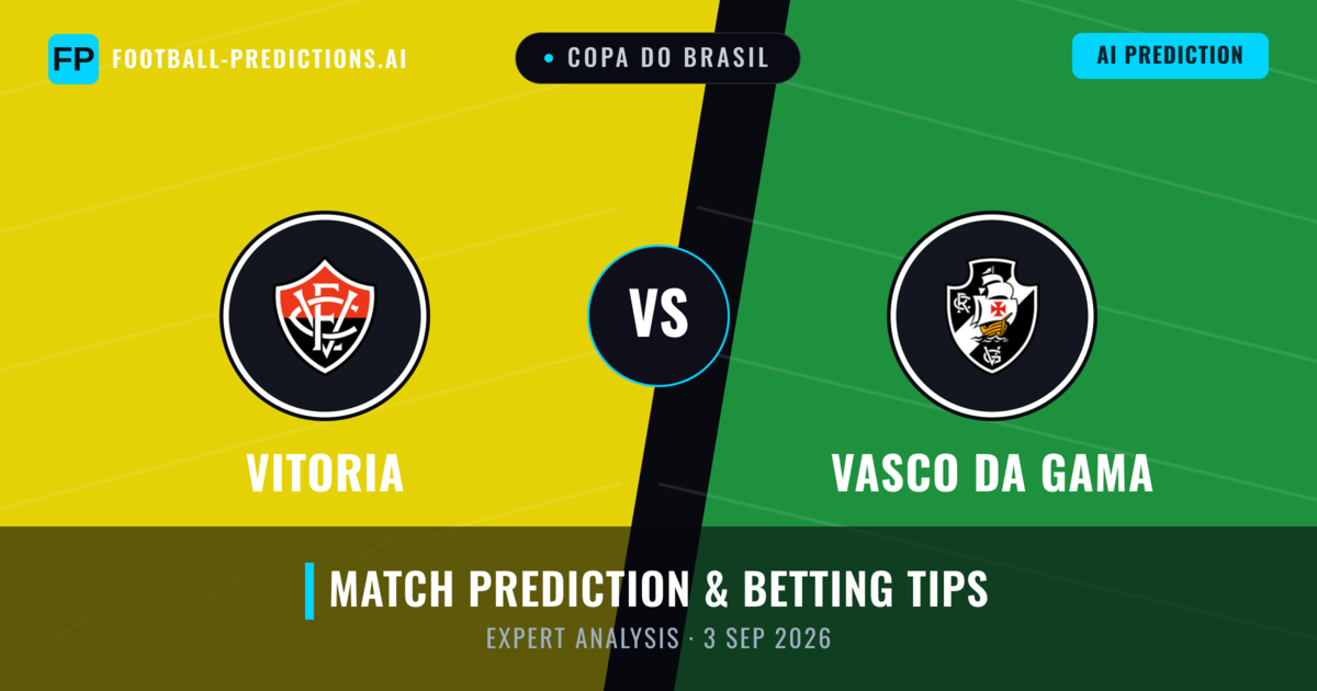 Vitoria vs Vasco DA Gama — match prediction & preview