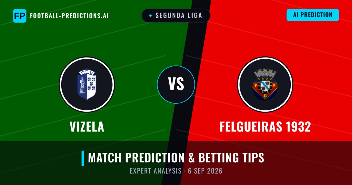 Vizela vs Felgueiras 1932 — match prediction & preview