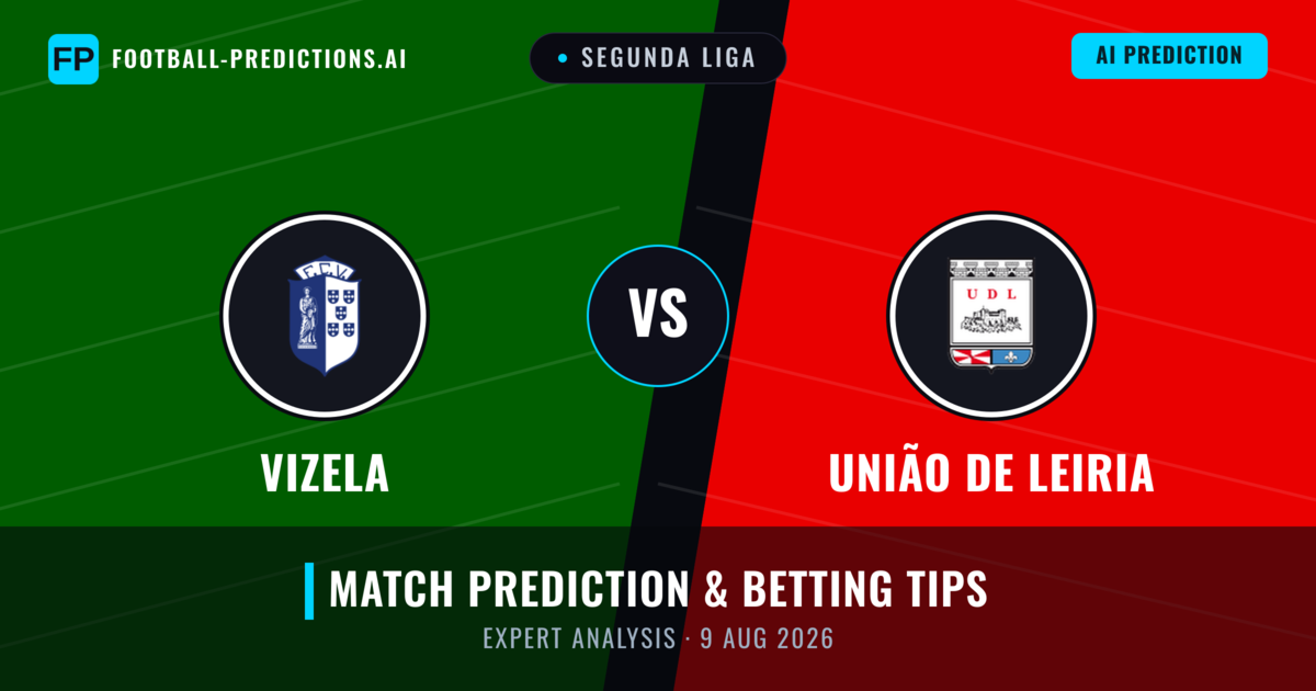 Vizela vs União de Leiria — match prediction & preview