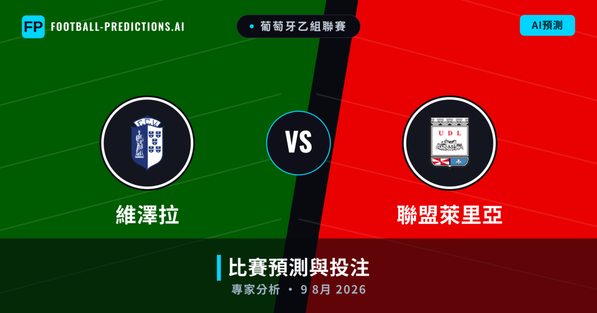維澤拉 vs 聯盟萊里亞 — 比赛预测和前瞻