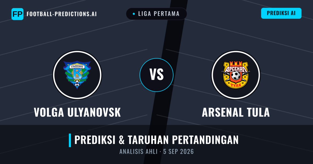 Volga Ulyanovsk vs Arsenal Tula — prediksi dan pratinjau pertandingan
