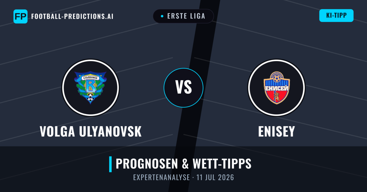 Volga Ulyanovsk vs Enisey — Prognose und Spielvorschau