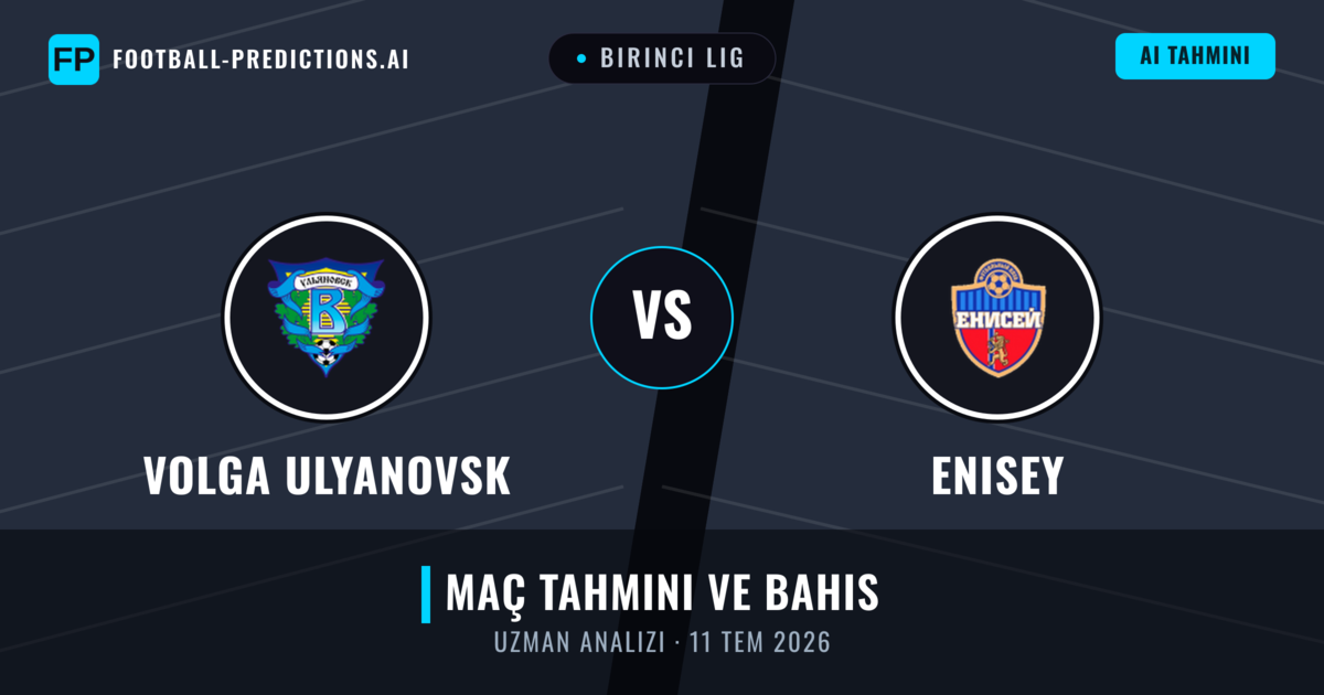 Volga Ulyanovsk - Enisey — maç tahmini ve önizleme