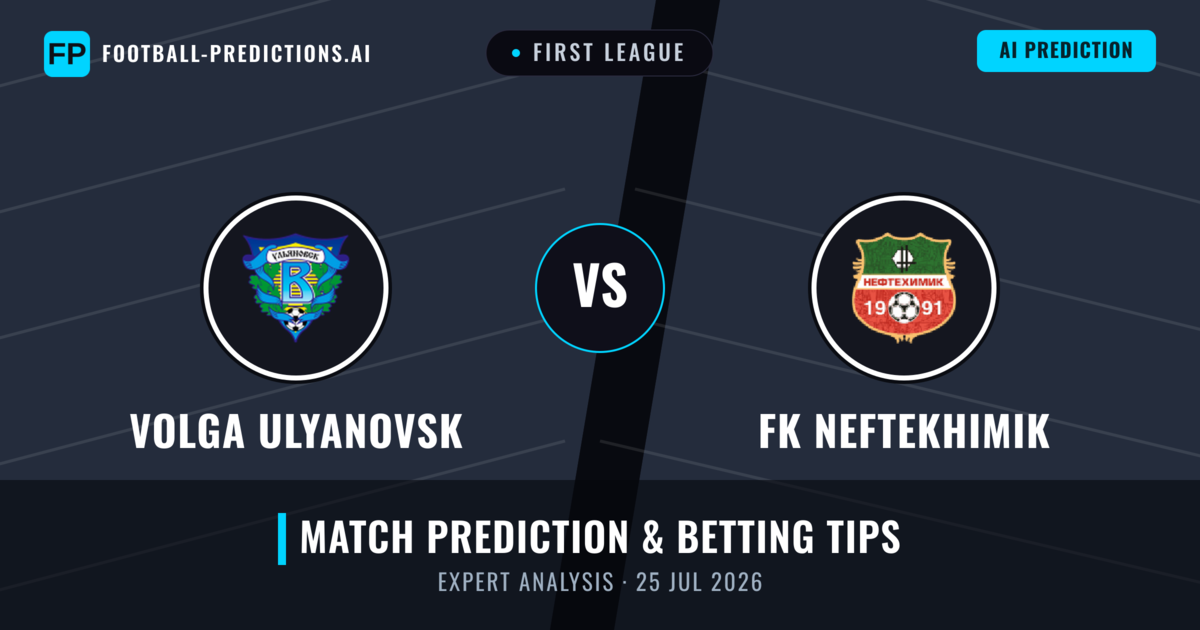 Volga Ulyanovsk vs FK Neftekhimik — match prediction & preview