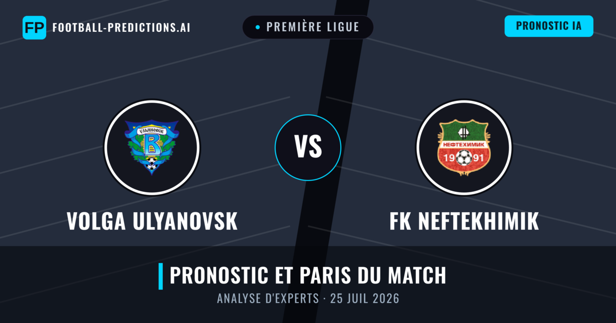 Volga Ulyanovsk vs FK Neftekhimik — pronostic et avant-match