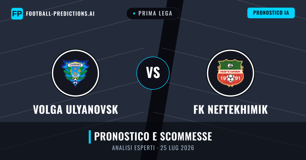 Volga Ulyanovsk vs FK Neftekhimik — pronostico e anteprima del match