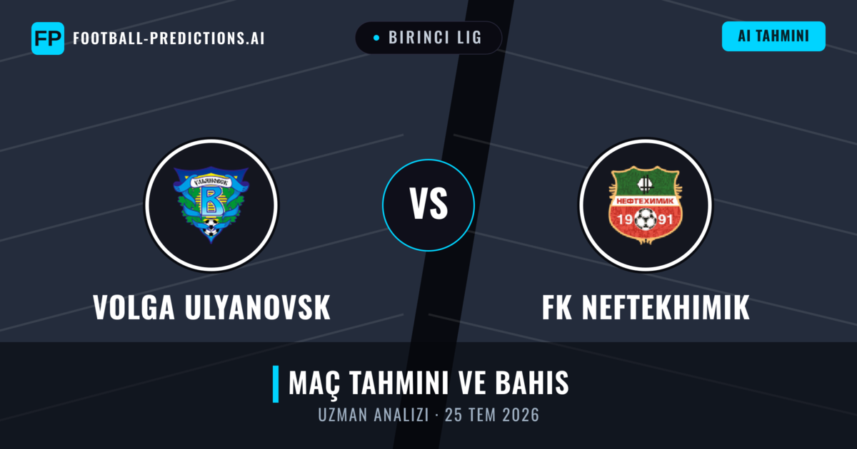 Volga Ulyanovsk - FK Neftekhimik — maç tahmini ve önizleme