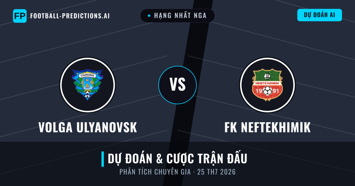 Volga Ulyanovsk vs FK Neftekhimik — dự đoán và xem trước trận đấu