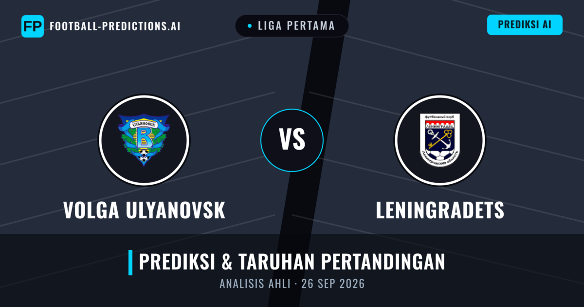 Volga Ulyanovsk vs Leningradets — prediksi dan pratinjau pertandingan
