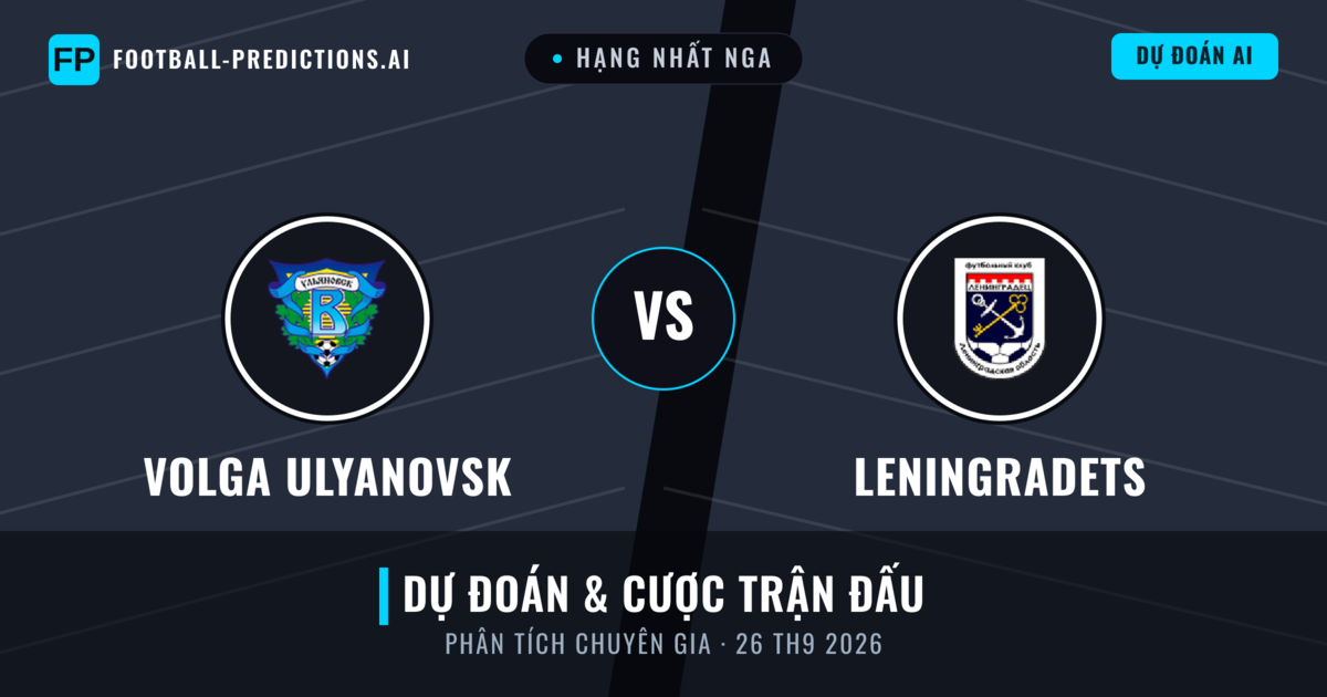 Volga Ulyanovsk vs Leningradets — dự đoán và xem trước trận đấu