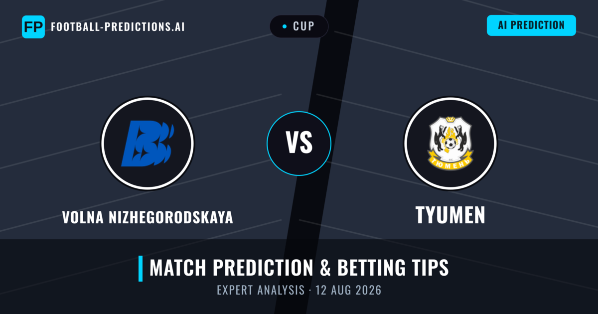 Volna Nizhegorodskaya vs Tyumen — match prediction & preview