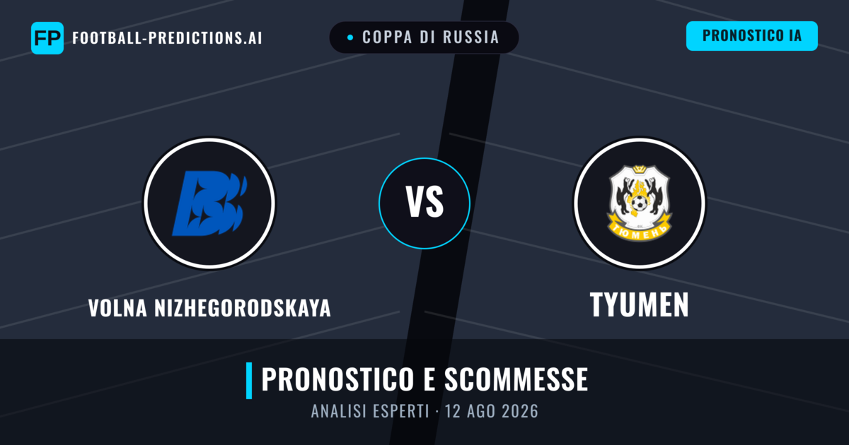 Volna Nizhegorodskaya vs Tyumen — pronostico e anteprima del match