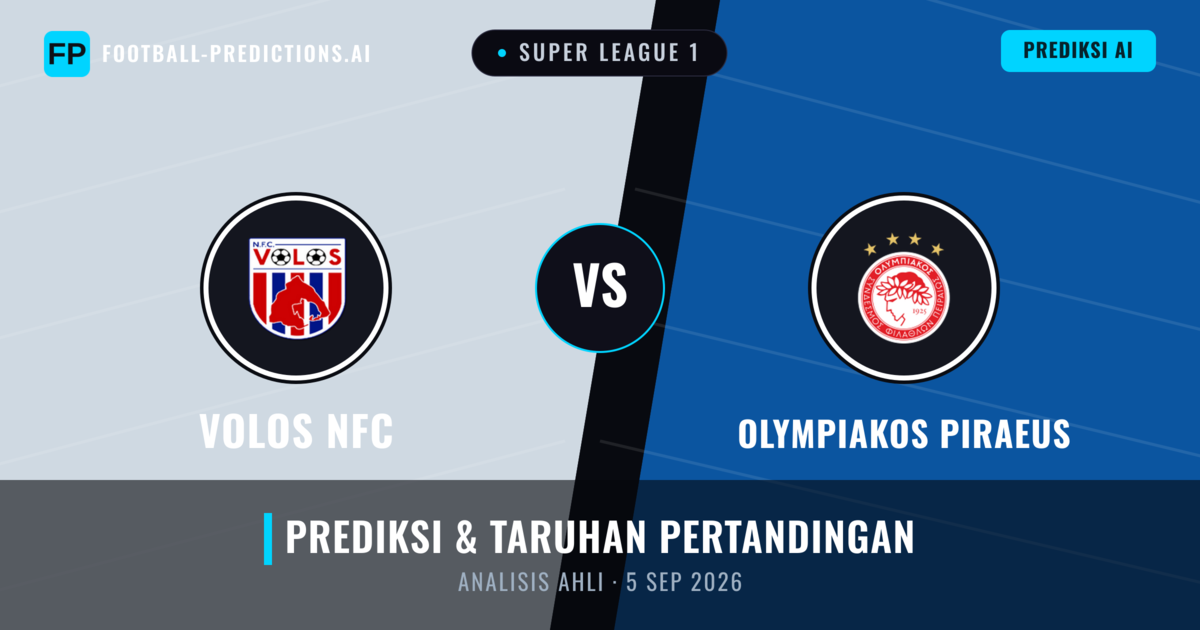 Volos NFC vs Olympiakos Piraeus — prediksi dan pratinjau pertandingan