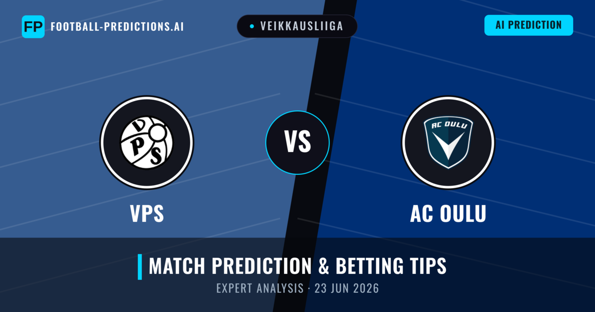 VPS vs AC Oulu — match prediction & preview