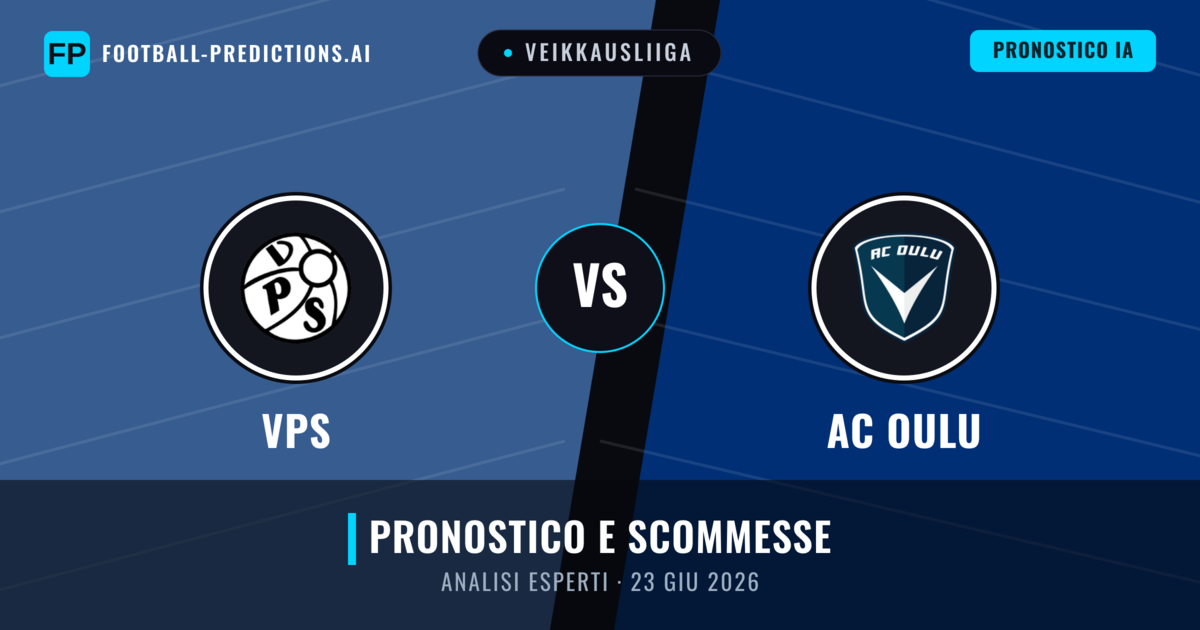 VPS vs AC Oulu — pronostico e anteprima del match