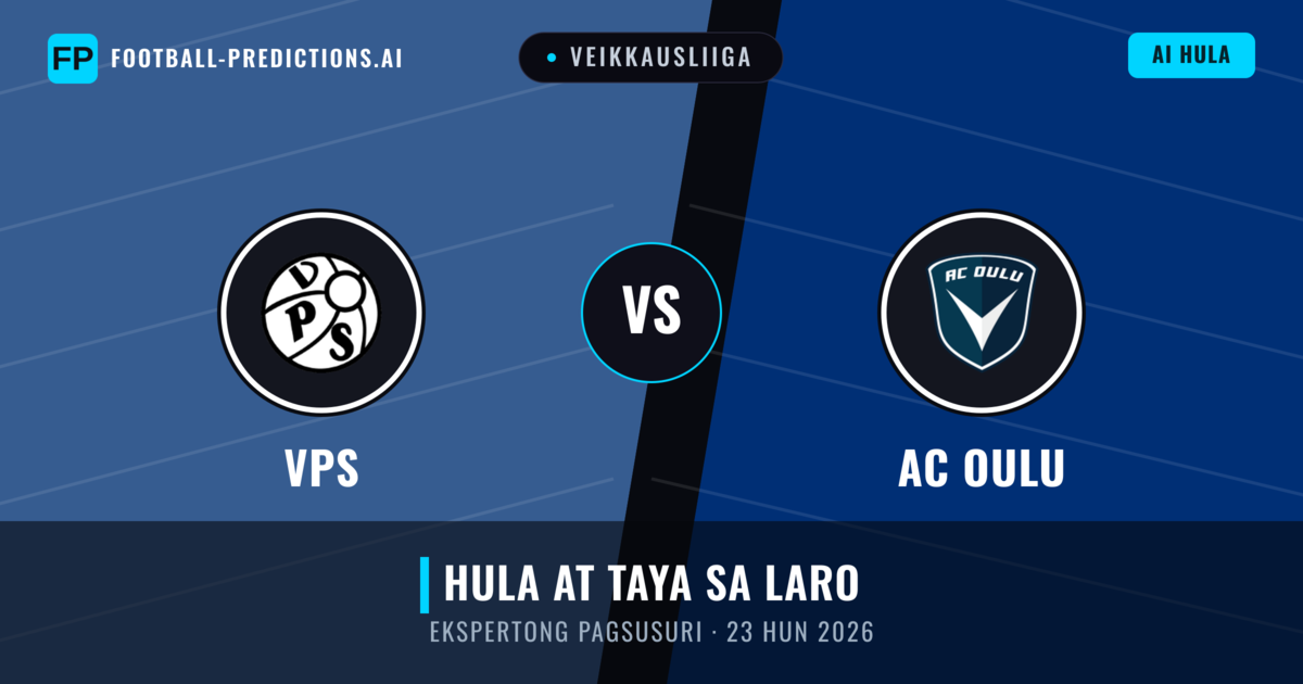 VPS vs AC Oulu — hula at preview ng laban
