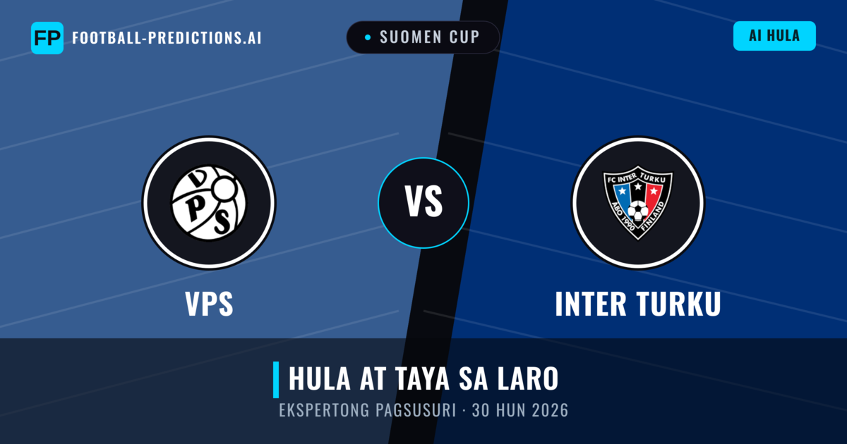 VPS vs Inter Turku — hula at preview ng laban