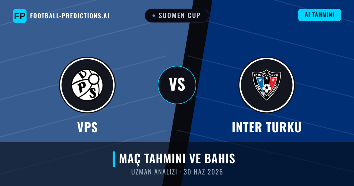 VPS - Inter Turku — maç tahmini ve önizleme