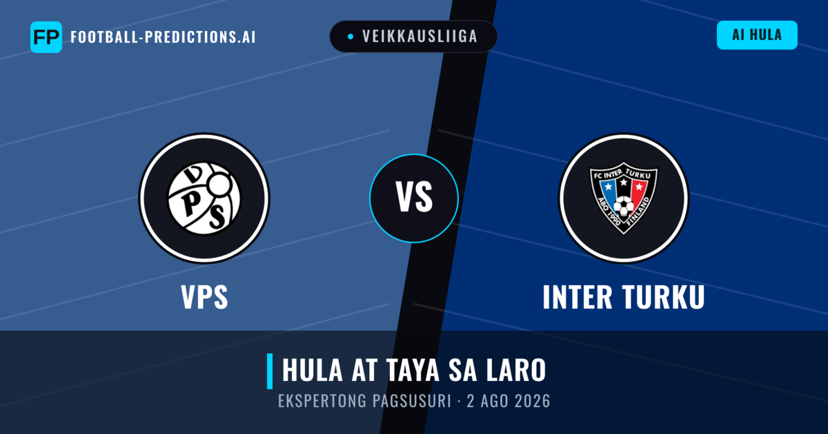 VPS vs Inter Turku — hula at preview ng laban