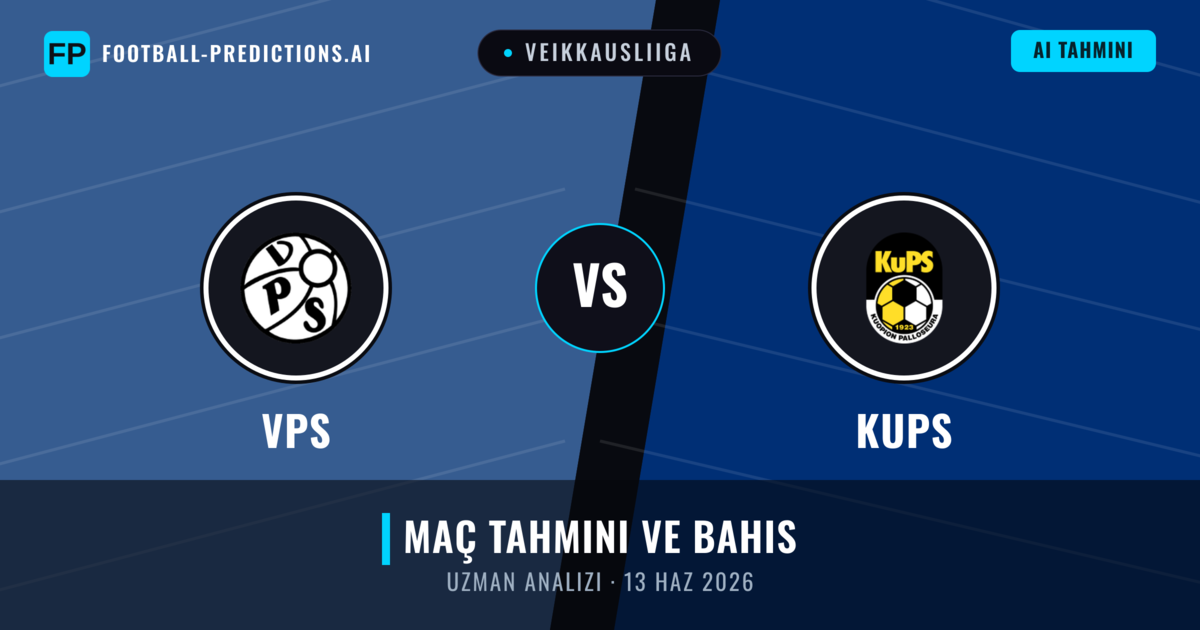 VPS - KuPS — maç tahmini ve önizleme