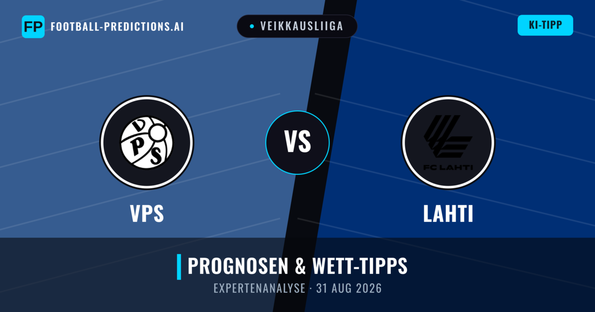 VPS vs Lahti — Prognose und Spielvorschau