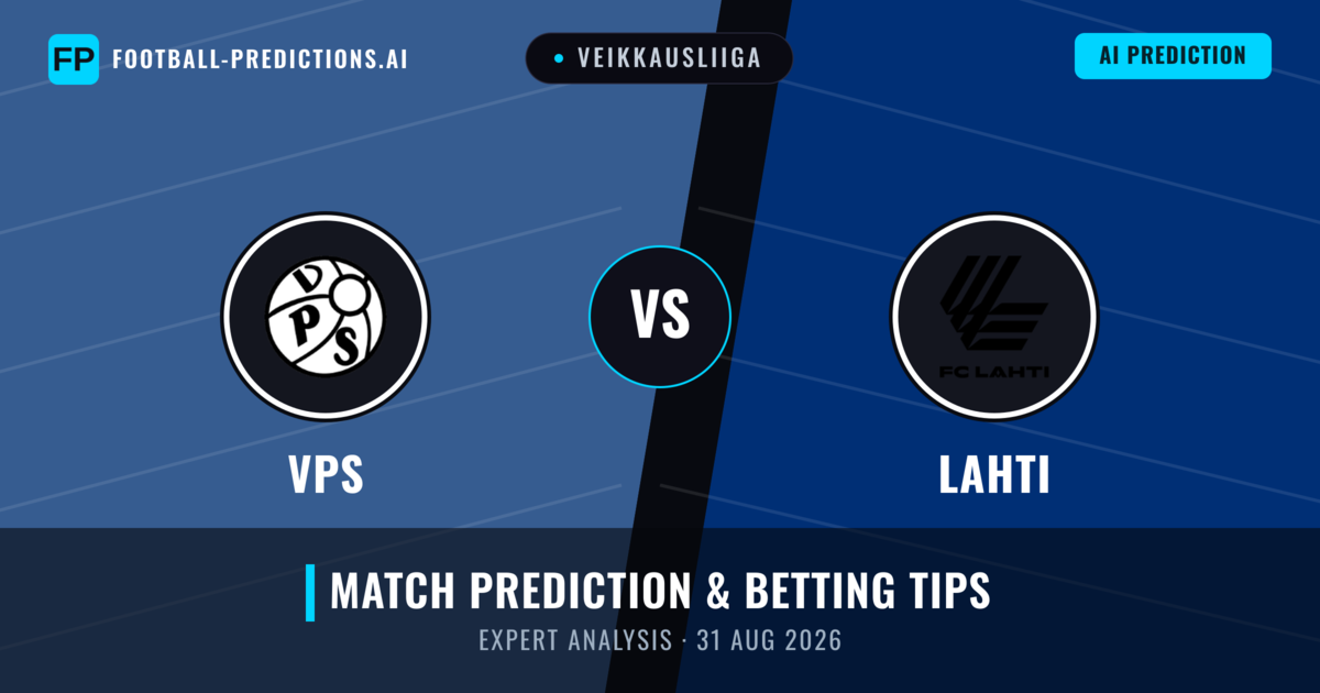VPS vs Lahti — match prediction & preview