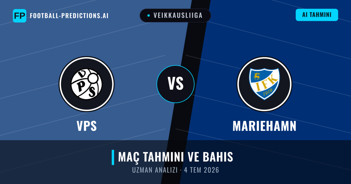 VPS - Mariehamn — maç tahmini ve önizleme