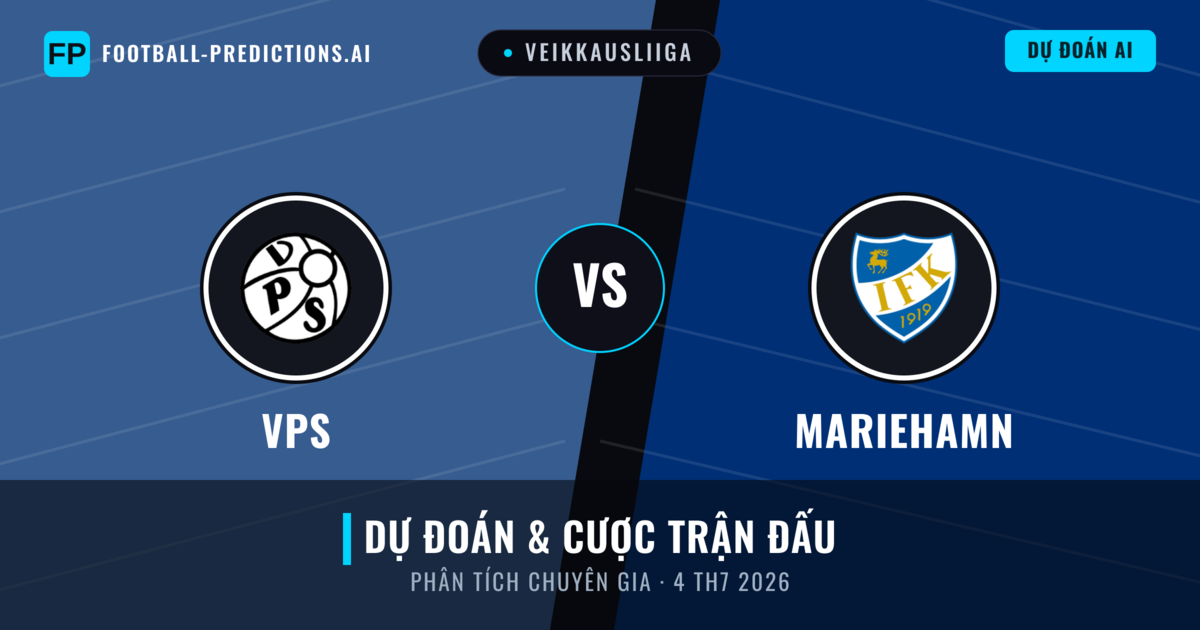 VPS vs Mariehamn — dự đoán và xem trước trận đấu