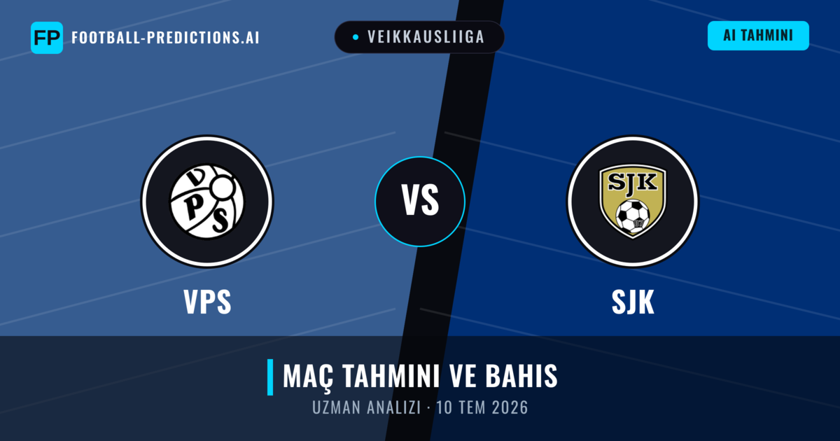 VPS - SJK — maç tahmini ve önizleme