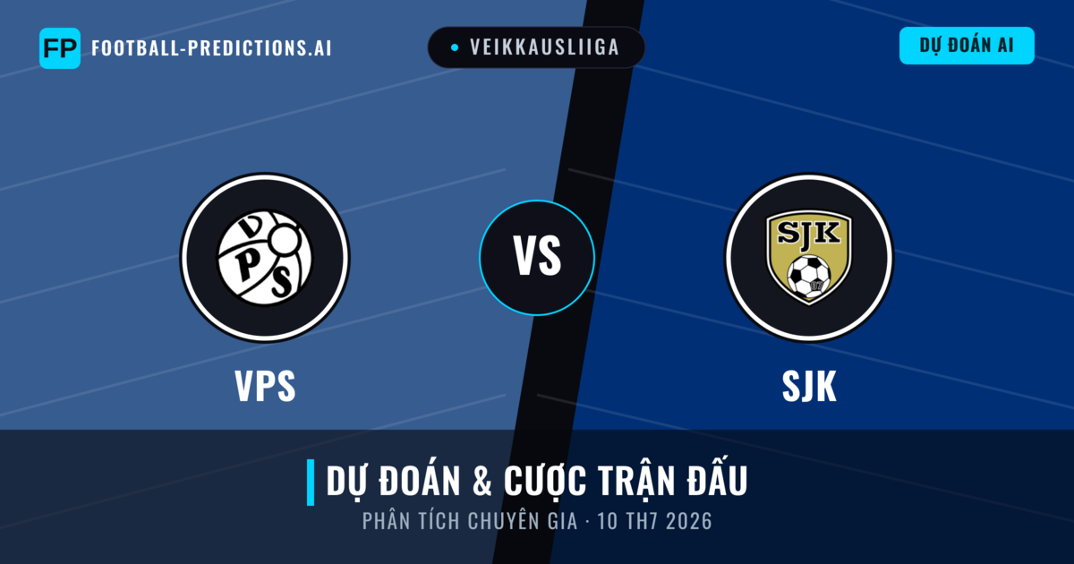 VPS vs SJK — dự đoán và xem trước trận đấu