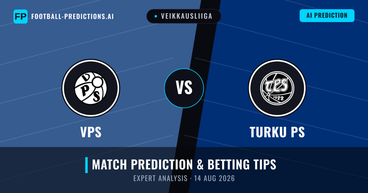 VPS vs Turku PS — match prediction & preview