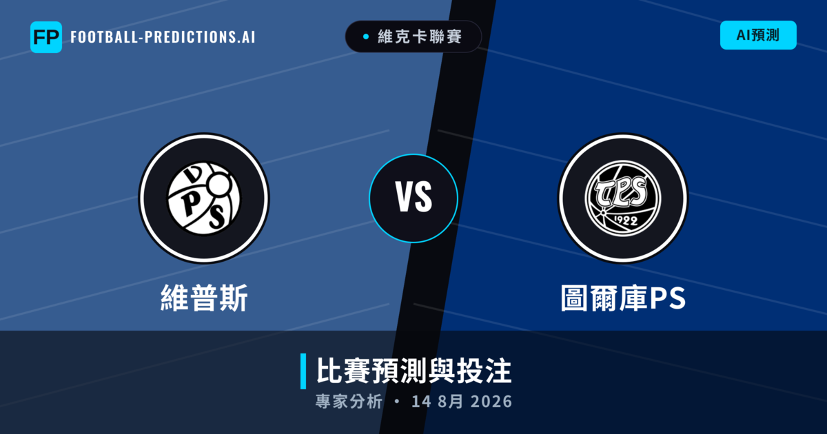 維普斯 vs 圖爾庫PS — 比赛预测和前瞻