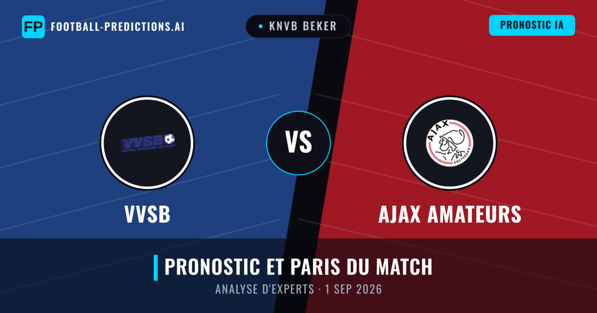 Vvsb vs Ajax Amateurs — pronostic et avant-match