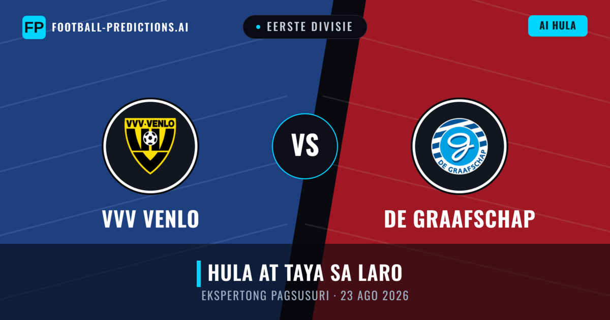 VVV Venlo vs De Graafschap — hula at preview ng laban