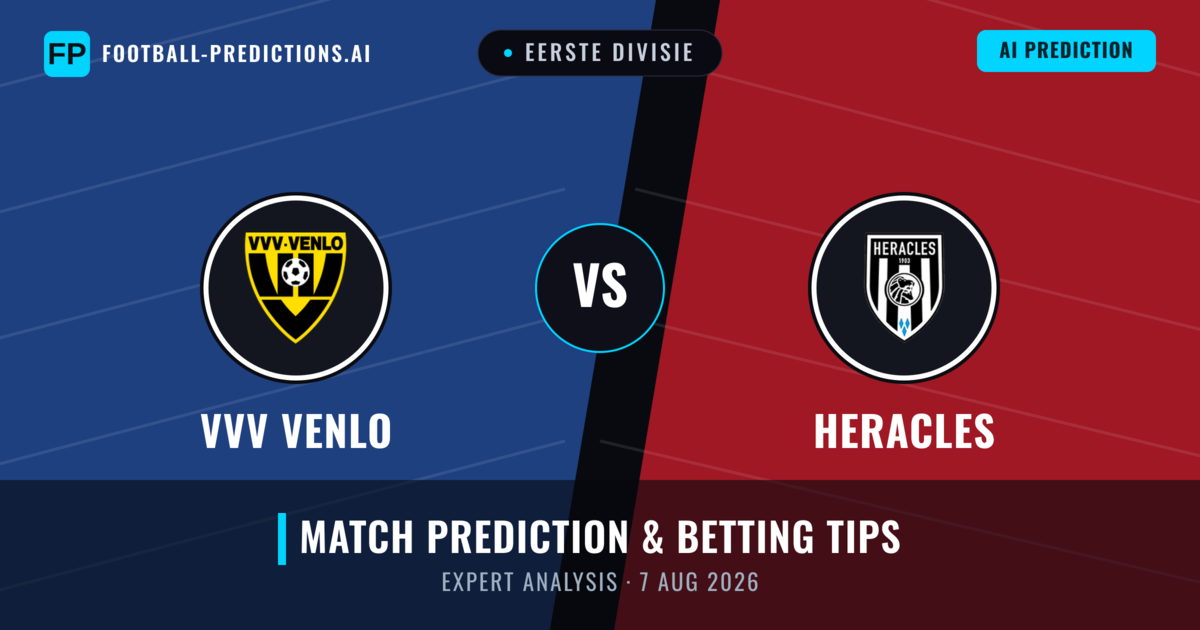 VVV Venlo vs Heracles — match prediction & preview