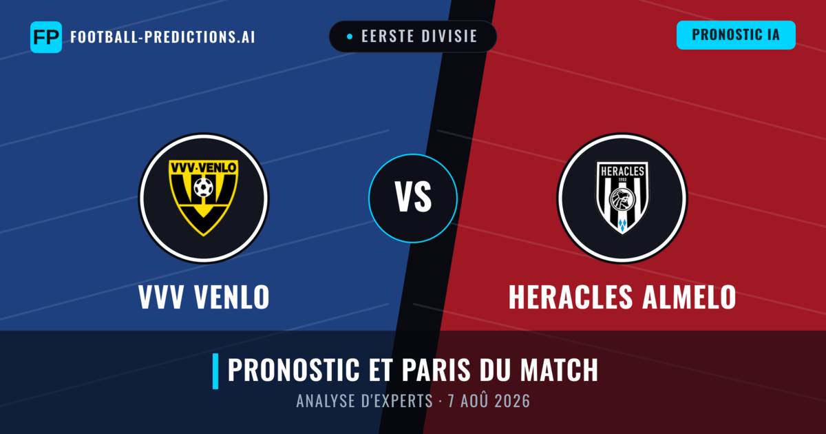 VVV Venlo vs Heracles Almelo — pronostic et avant-match