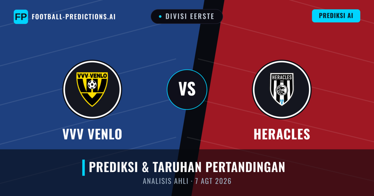 VVV Venlo vs Heracles Almelo — prediksi dan pratinjau pertandingan