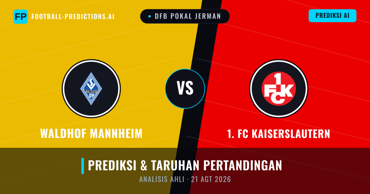 Waldhof Mannheim vs 1. FC Kaiserslautern — prediksi dan pratinjau pertandingan