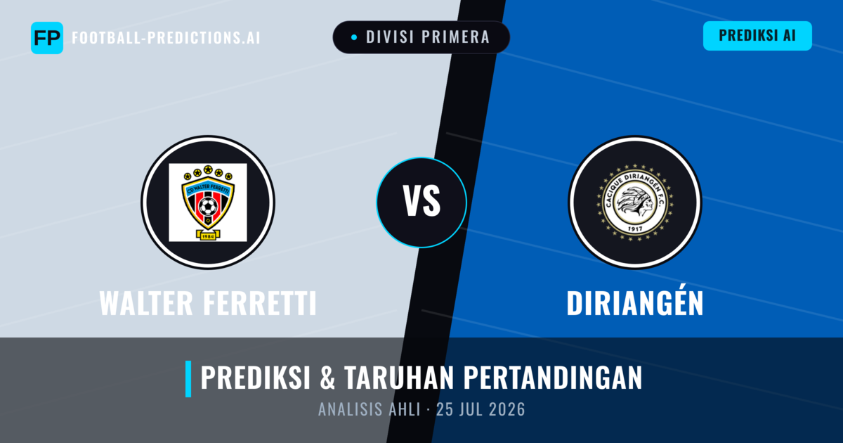 Walter Ferretti vs Diriangén — prediksi dan pratinjau pertandingan