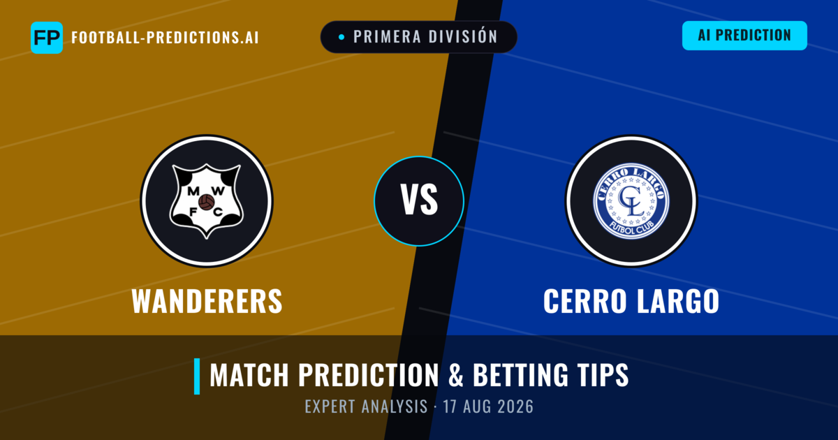 Wanderers vs Cerro Largo — match prediction & preview