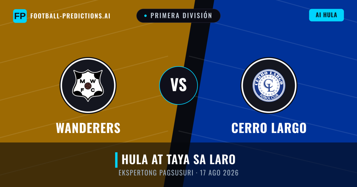 Wanderers vs Cerro Largo — hula at preview ng laban