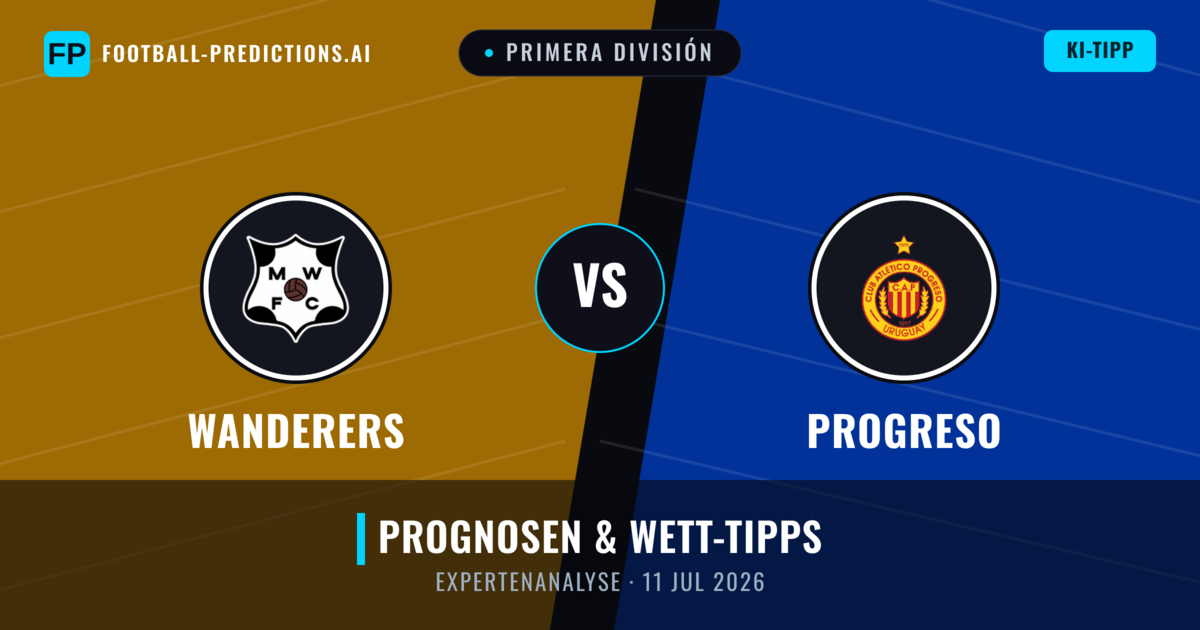 Wanderers vs Progreso — Prognose und Spielvorschau