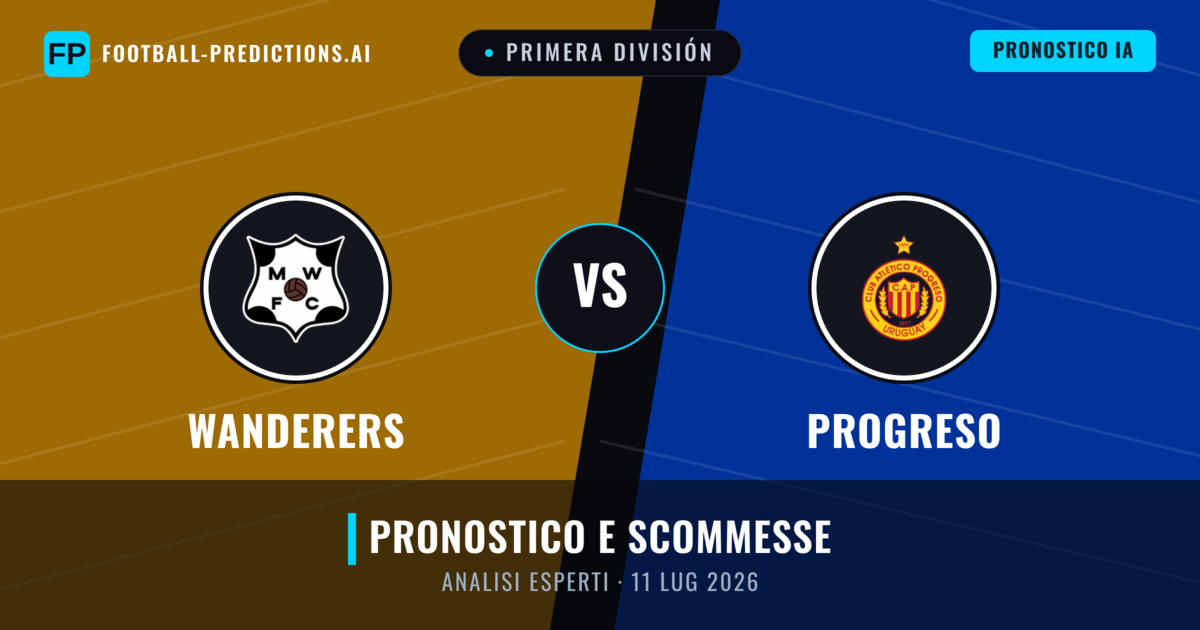 Wanderers vs Progreso — pronostico e anteprima del match