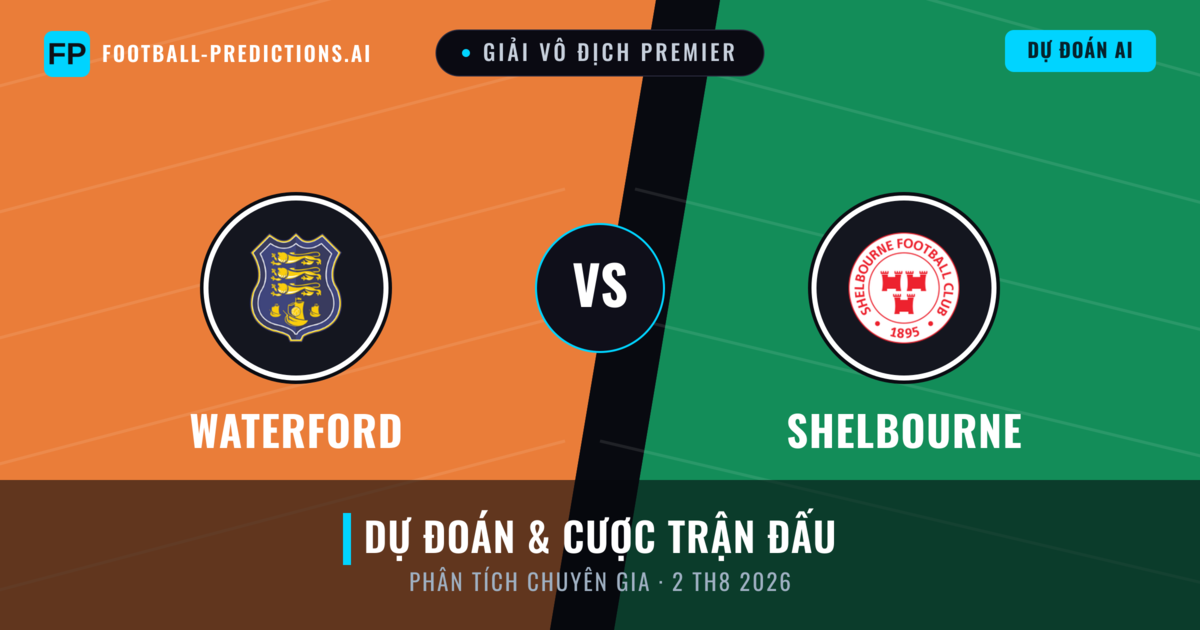 Waterford vs Shelbourne — dự đoán và xem trước trận đấu