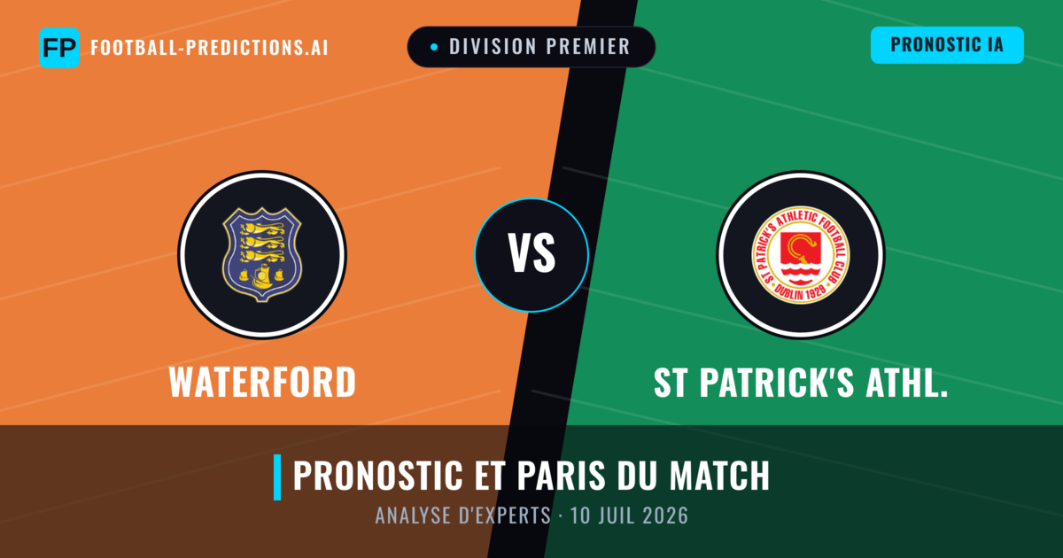 Waterford vs St Patrick's Athl. — pronostic et avant-match