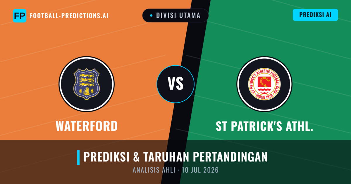 Waterford vs St Patrick's Athl. — prediksi dan pratinjau pertandingan